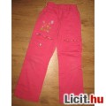 pink lányka hímzett nadrág,méret:128