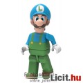 KNex Nintendo Super Mario figura - Ice Luigi minifigura 4-5-es mozgatható, kompatibilis figura, S8 -