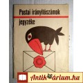 Eladó Postai Irányítószámok (1972)