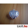 Eladó Gyönyörű 3D sterling ezüst szív medál - Vadonatúj!